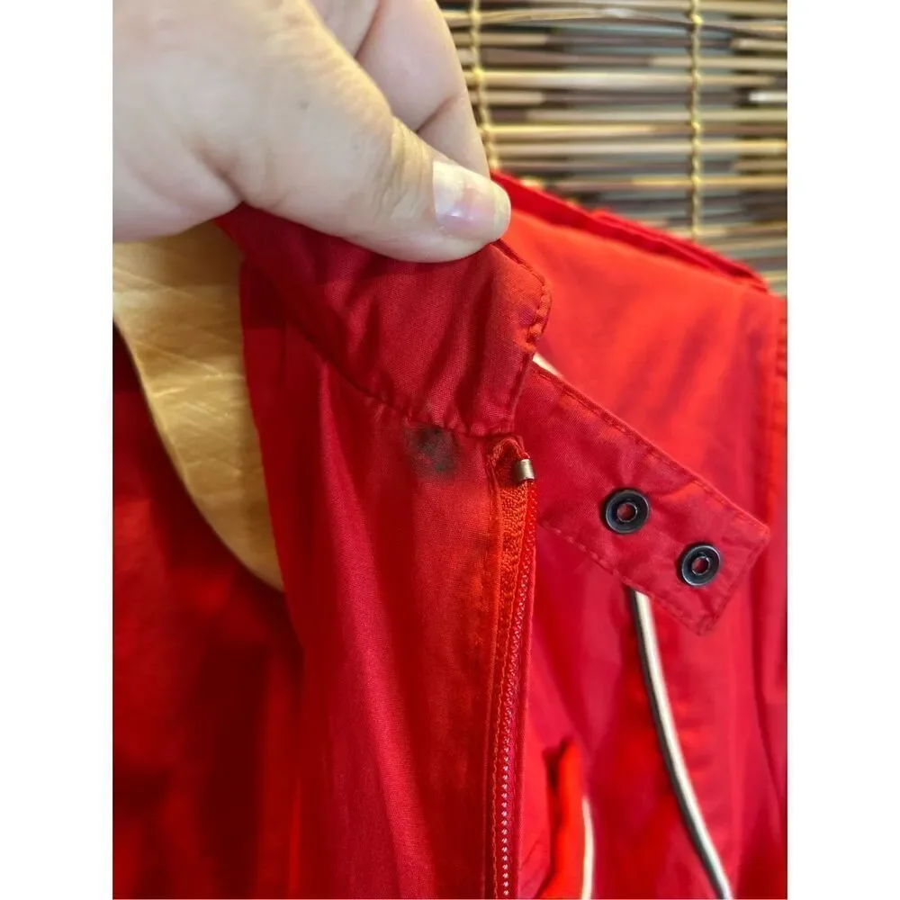 Marc Robbins Large (L) Red Racer Vintage Jacket